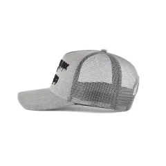Aung-Crown-5-panel-gray-trucker-hat-at-the-horizontal-view-ACNA2011122