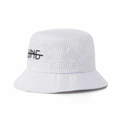 Aung-Crown-all-white-bucket-hat-with-breathable-eyelets-and-a-narrow-down-brim-SFG-210429-8