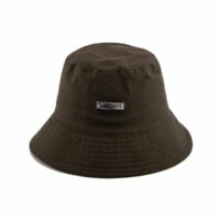 Aung-Crown-army-green-metal-bucket-hat-SFA-210330-2