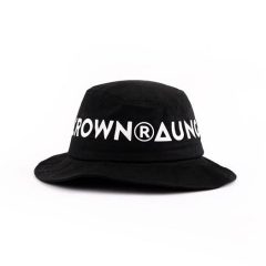 Aung-Crown-black-cotton-bucket-hat-with-a-flat-brim-KN2102035