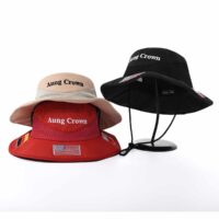 Aung-Crown-black-red-or-khaki-bucket-hat-safari-KN2101284