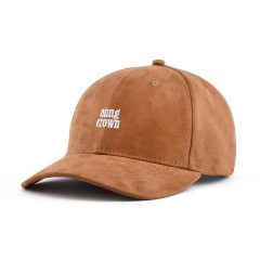 Aung-Crown-brown-suede-baseball-cap-KN2102021