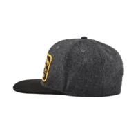 Aung-Crown-gray-black-plain-black-snapback-hat-for-men-ACNA2011126