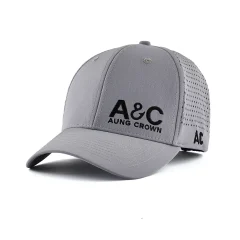 Aung-Crown-gray-custom-embroidred-trucker-hat-for-women-and-men-KN2012181