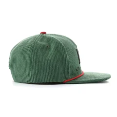 Aung-Crown-green-snapback-flat-hat-for-outdoors-SFA-210401-1