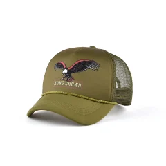 Aung-Crown-mens-5-panel-green-trucker-hat-for-outdoors-AC201024-80