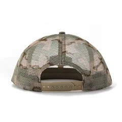 Aung-Crown-mens-6-panel-khaki-trucker-hat-with-a-khaki-plastic-snap-at-the-back-SFA-210409-1