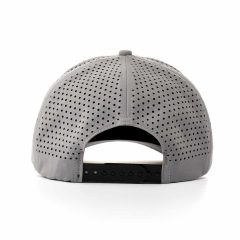 Aung-Crown-mens-trucker-hat-with-a-gray-laser-hole-crown-and-a-black-plastic-snap-KN2103111