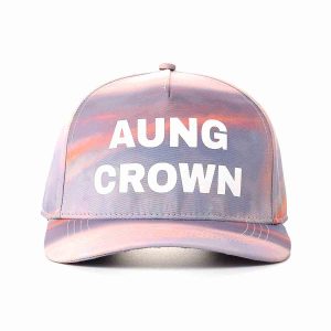 Aung Crown polyester baseball cap SFG-210429-5
