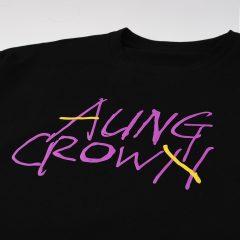 Aung-Crown-puff-print-cotton-black-t-shirt-for-men-SFZ-210709-1