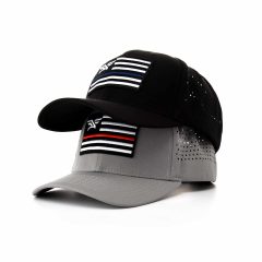 Aung-Crown-sports-gray-or-black-trucker-hat-embroidery-for-men-KN2103111