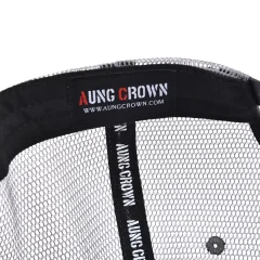 Aung-Crown-unisex-white-and-black-trucker-hat-with-an-inner-label-on-the-sweatband-KN2103033