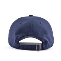 Back-view-of-dark-blue-nylon-baseball-cap-with-3-stripes-KN2102271