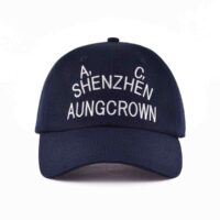 Black-curved-brim-baseball-cap-front-view-ACNA2011121