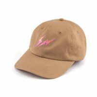 Left-view-khaki-womens-baseball-hat-SFA-210409-2