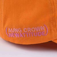 Orange-womens-baseball-hat-with-embroidered-characters-SFA-210409-2