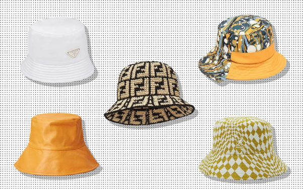colourful bucket hat