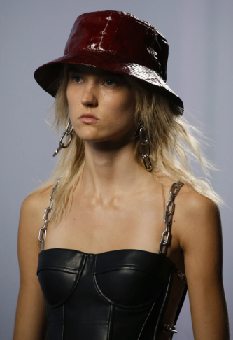 Leather Bucket Hats for girls