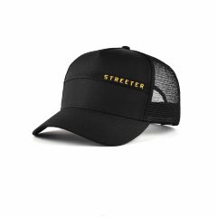 Streeter-6-panel-black-trucker-hat-mens-for-sports-KN20112503