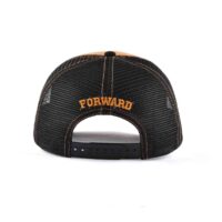 Streeter-black-brown-trucker-hat-with-flat-embroidery-letters-and-a-black-plastic-snap-closure-on-the-back-KN2012093