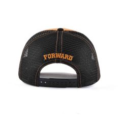 Streeter-black-brown-trucker-hat-with-flat-embroidery-letters-and-a-black-plastic-snap-closure-on-the-back-KN2012093