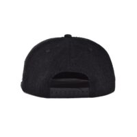 Streeter-black-corduroy-snapback-hat-with-a-black-plastic-snap-closure-KN2012164