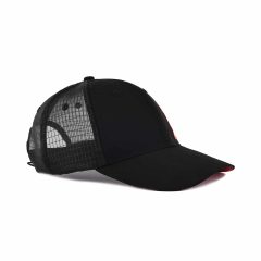 Streeter-black-curved-brim-trucker-hat-for-men-at-the-side-view-KN2012141