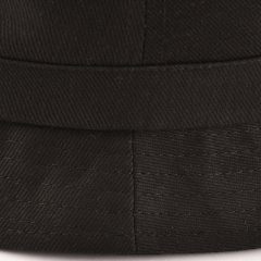 Streeter-black-short-brim-bucket-hat-with-a-short-narrow-down-brim-KN2101263