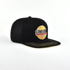 Streeter-casual-black-snapback-hat-with-a-black-flat-brim-KN2012031