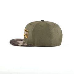 Streeter-fashion-olive-green-snapback-hat-at-the-horizontal-view-KN2012241