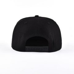 Streeter-sports-black-snapback-hat-with-a-black-plastic-snap-closure-KN2012031