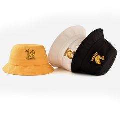 Streeter-yellow-beige-or-black-short-brim-bucket-hat-KN2101263