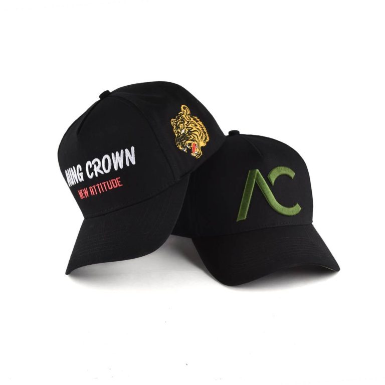 Men’s Black Baseball Cap from Aung Crown