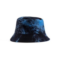 blue-black-tie-dye-knit-bucket-hat
