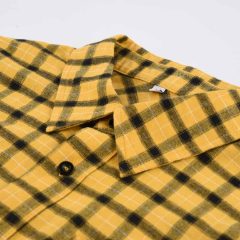 button-down-yellow-mens-yellow-check-shirt-SFA-210331-4