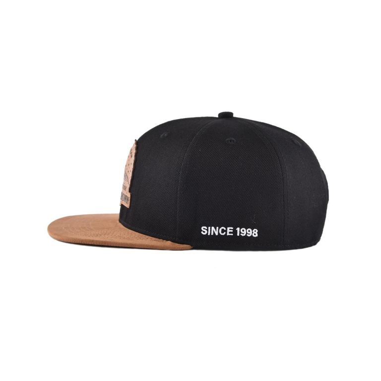 Black Strapback Hat  in Sports Culture