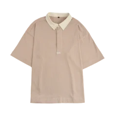 light-khaki-v-neck-t-shirt-SFA-210330-8-1