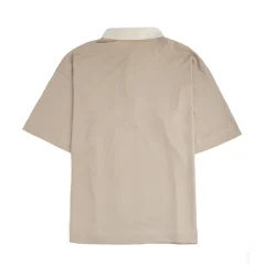 light-khaki-v-neck-t-shirt-at-the-back-view-SFA-210330-8-1