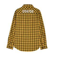 mens-yellow-check-shirt-with-back-embroidery-letters-SFA-210331-4