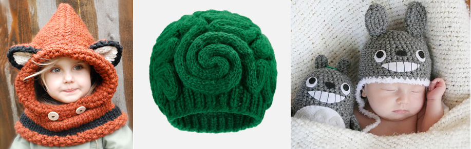 other styles of knit hats