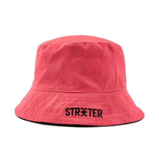 reversible plain bucket hat in pink and black KN2102213