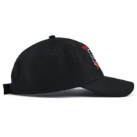 the-horizonal-view-of-the-black-canvas-baseball-cap-KN2102031