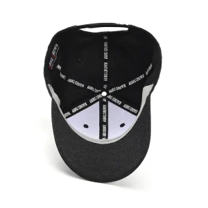 the inner parts of the dark gray off white baseball cap KN2012122