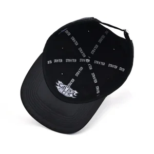 the inner taping and sweatband of the satin lined baseball cap KN2102212