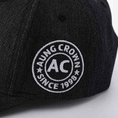the-side-flat-embroidery-logo-on-the-washed-baseball-cap-dark-gray-SFA-210329-1