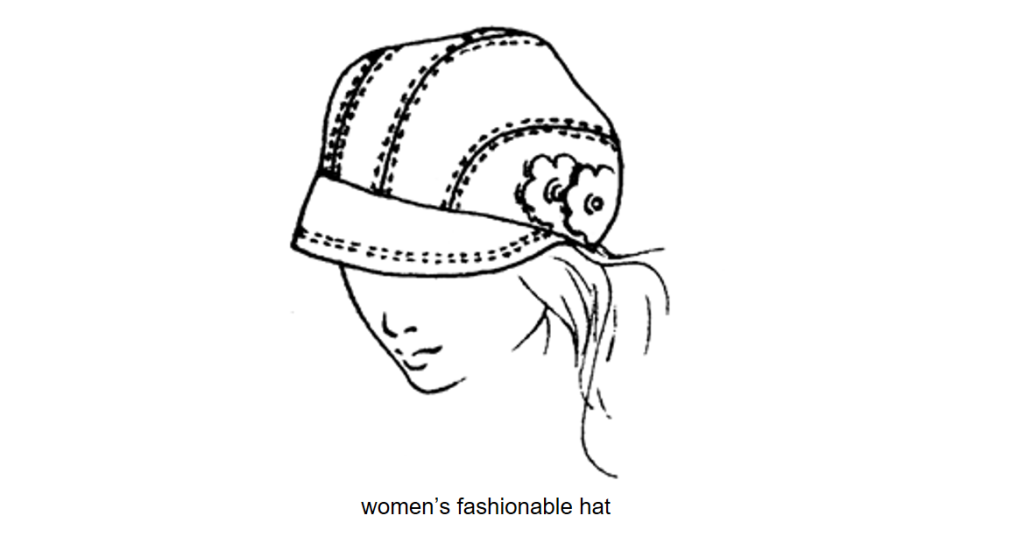 women’s fashionable hat - aung crown