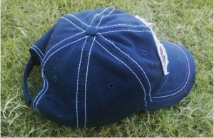 denim blue baseball hat