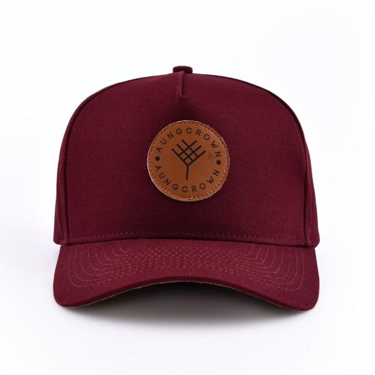 Claret Baseball Cap from Aung Crown