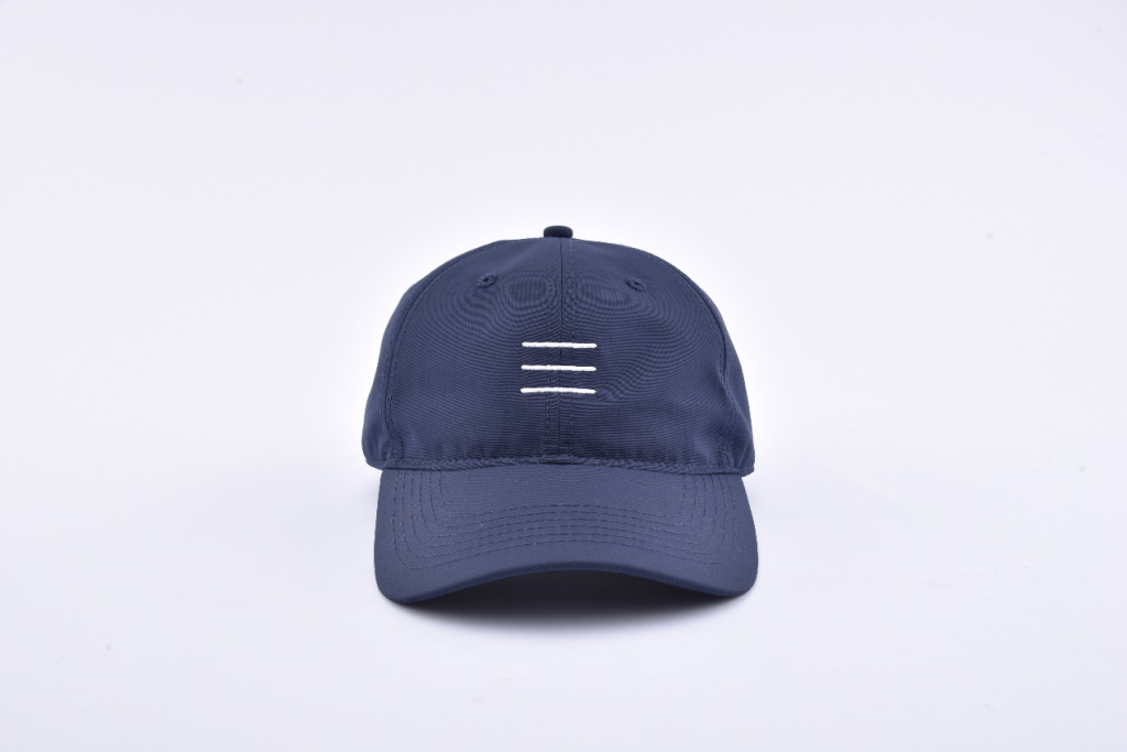 dark blue nylon baseball cap 