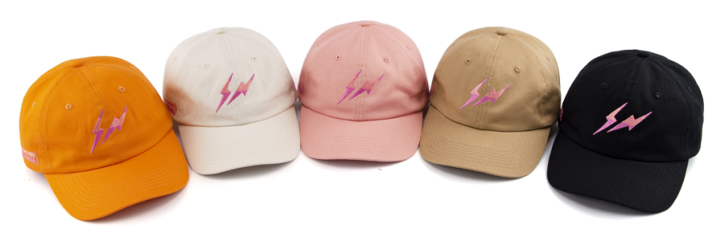 women baseball dad caps in 5 colors